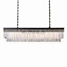 Hanging Living Room Lights Gold LED Grand Pendant Lamp Modern Large Luxury Crystal Chandelier Lamp thumbnail-2