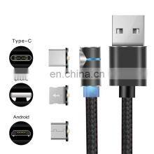 Mobile Phone 3 in 1 Charging Cable Magnetic Type C/Android Data Cable thumbnail-3