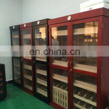 Humidity Large 4000 - 5000ct Customized Mahogany Spanish Solid Cedar Wood Cigar Humidor Two Door Cigar Cabinet thumbnail-5