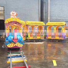 Factory Price Amusement Rides Outdoor Electric Train Ride Mini Fun Train for Sale thumbnail-5