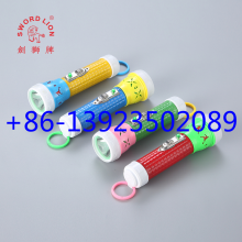 SWORD LION Brand Metal and Plastic Flashlight Metal Torch Light for Africa