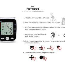 Fully Automatic, Wrist Electronic Blood Pressure Monitor thumbnail-4