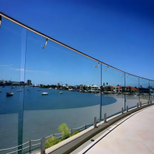 12mm Toughened Glass for Swimming Pool Fencing,Glass Balustrade Glass Pool Fencing Glass Balcony thumbnail-1