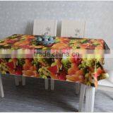 PVC/PEVA Lace Tablecloth With Flannel Backing, High Quality & Waterproof & Oil Proof thumbnail-4