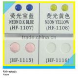 Neon Iron on Octagon Neon Purple Round Flatback Ss10 3mm 300 Gross Package thumbnail-2