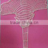 Newest 100% Cotton Neck Flower Lace for 2014 Summer Collections thumbnail-1