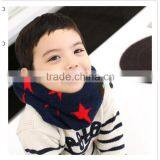 2014 New Arrival Stars And Cute Cats Pattern Kids Baby Winter Circle Loop Scarf thumbnail-2