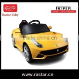 ABS plastic material high quality kids ride on toys car for 2016