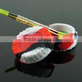 2015 New Design Silicone Wax Jar Tyre Shape Silicone Jar / Container /box thumbnail-2