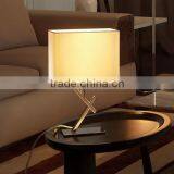 2015 New Inventions in Home Modern Glass Nightstanding Light With Black Shade for Headboard Decor