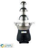 High Quality Electric Stainless Steel Chocolate Tempering Fountain Machine Sale