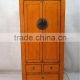 Chinese antique living room narrow closet