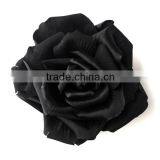 Black Flower Hair Clip Wedding Hair Accessories thumbnail-1