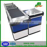 Cashier Counter With Belt Blue Clr