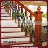 Interior Decorative Used Wrought Iron Indoor Stair Railings