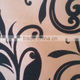 Flocked Upholstery Leather/Flocked Sofa Leather in Flowers Shap /Leather PU thumbnail-2