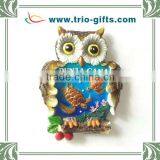 Owl Shape Resin Fridge Magnets thumbnail-1