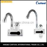 Kitchen LED Red Digital Display Fast Heating Electric Faucet Water Heater Taps thumbnail-5