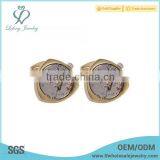 Antique gold cufflinks for men,engravable cufflinks jewelry