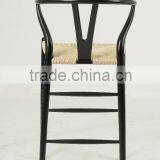 Hans Wegner Wooden Black Arm Y Barstool/ Wishbone Chair(CH-512R) thumbnail-3