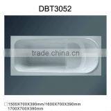 DBT3052 Cheap Small Acrylic Custom Size Bathtubs