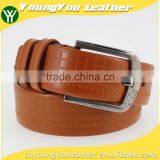 New Designer Man Orange PU Leather Jeans Belt in Yiwu thumbnail-1