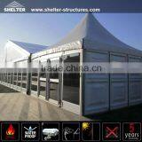 Glass Wall Pagoda Tent 8x8 thumbnail-2