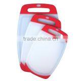 3-Piece Dishwasher Safe Noslip Cutting Board Set With Juice Groove thumbnail-1