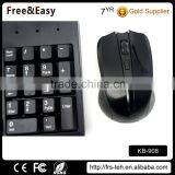 Ergonomics Style and 2.4Ghz Wireless Type Keyboard and Mouse Combo thumbnail-3
