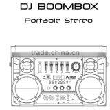 dj Powered Music Speaker Box With Battery Level Indicator Master Volume Music Portable Speaker thumbnail-5