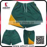Wholesale Green+yellow Cotton Shorts