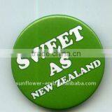 Green Backgroud Hot Sale Pin Button Badge