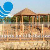 Anti-aging and Recyclable WPC Pavilion/laminate Flooring 8