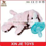 Good Quality Plush Animal Baby Pacifier Toy Customize Plush Deer Pacifier Toy thumbnail-6