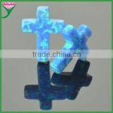 Wholesale Turkish 55 Colors 11x13mm Lab Created Jewelry Opal Hamsa With Drilled Hole thumbnail-5