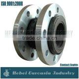Galvanized Flange Ends Rubber Expansion Joints Concrete thumbnail-1