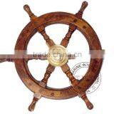 WOODEN SHIP WHEEL 12" thumbnail-1