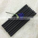 Jumbo Size Round Shape Black Wood HB Pencil With Eraser thumbnail-1