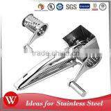 Hot Sale Stainless Steel Kitchen Rotary Grater Multi-functional Round Cheese Grater thumbnail-4