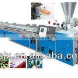 pe Wpc Pvc Wood Plastic Profile Production Line