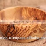 Olive Wood Carved Bowl