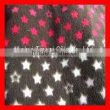 Printed Star Polar Fleece Fabric