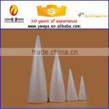 Wholesale high quality decoration DIY polyfoam cone