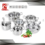 stainless steel hot new products for 2015 12pcs stainless steel cookware set