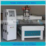 Wood Cabinet Cnc Woodworking Machine Double Head Stepper Motor TJ1325 thumbnail-1