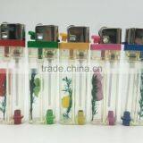 2016 the Fashion Plastic Disposable Gas Flint Ligter With ISO9994