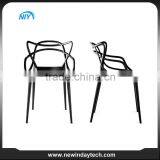 New Design Black Acrylic Chairs,modern Acrylic Designer Plastic Chair for Dinning Rooms thumbnail-1
