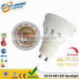 Ul High Power 5w Narrow Beam Angle Cob Led Spot Light Gu10