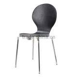 New Restaurant CHAIR Pub Dining Seats Cafe Furniture Chairs With Timber Chrome thumbnail-5