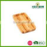 Hot Selling Fashion Bamboo Food Dish Sauce Boat thumbnail-2